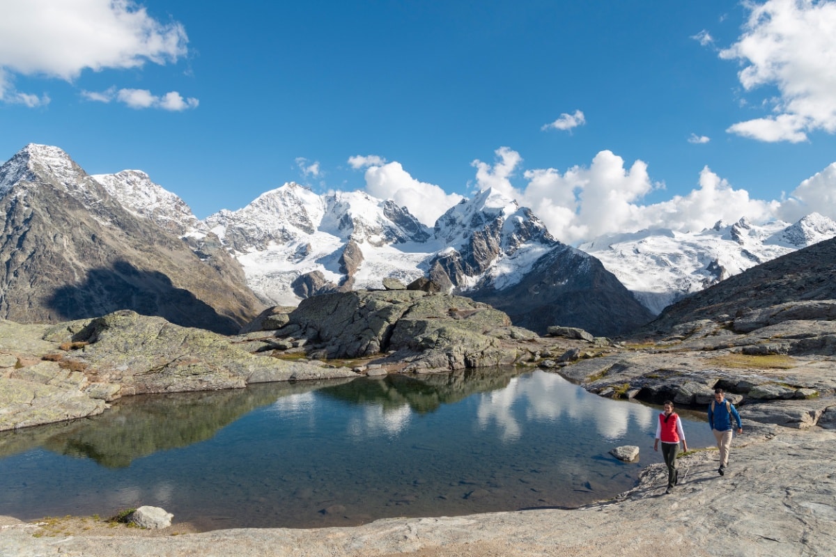 Corvatsch Murtèl - Chamanna Coaz - Val Roseg